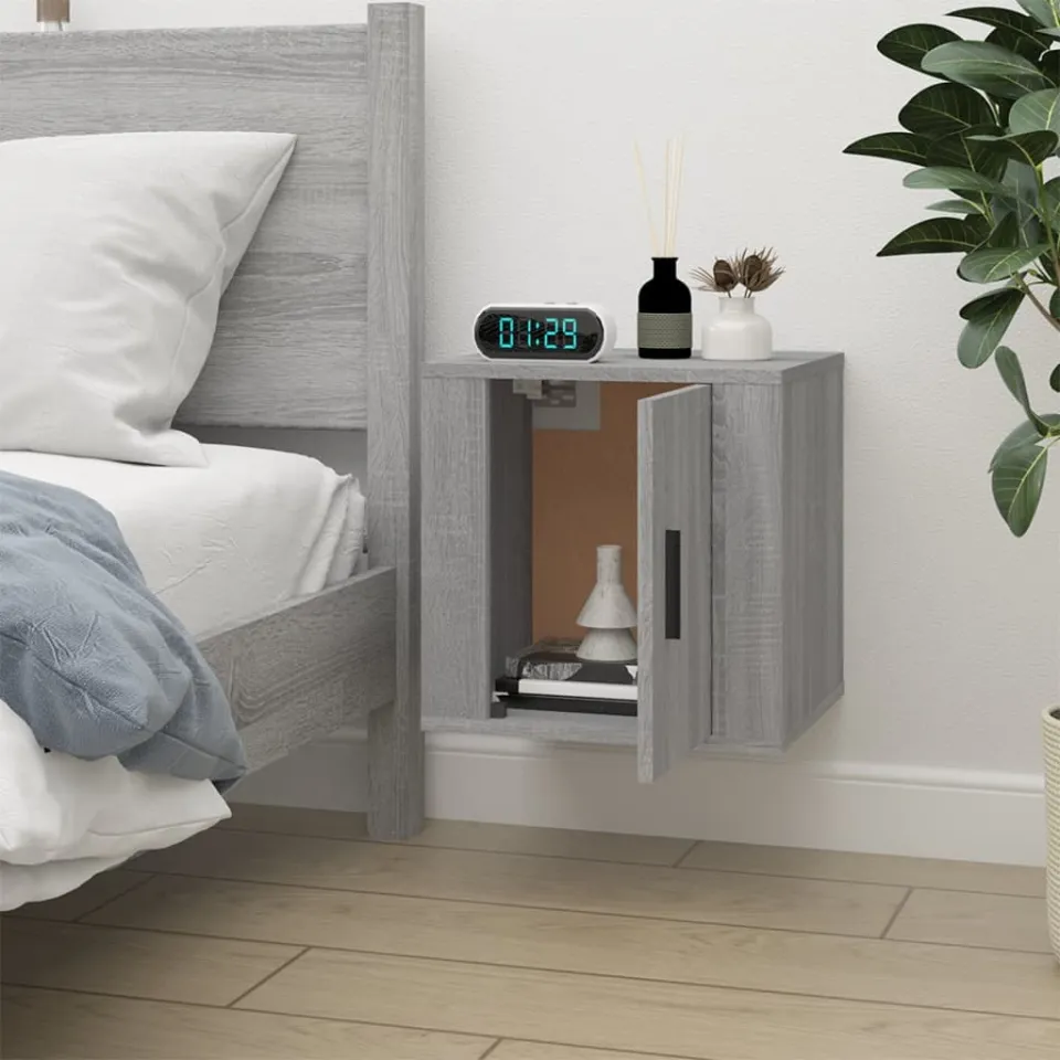 vidaXL Tv-wandmeubel 40x34,5x40 cm grijs sonoma eikenkleurig, foto 4
