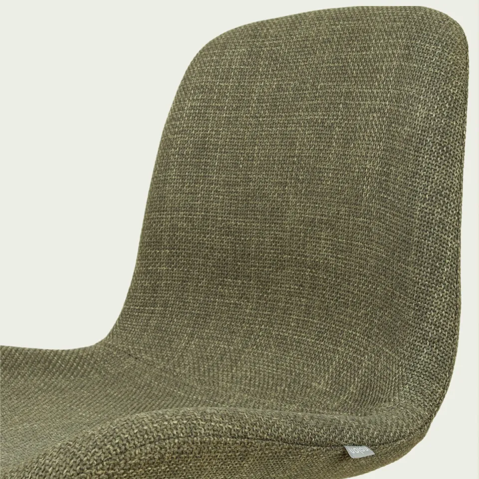 Nolon Niva-Fé draaibare tulp barkruk forestgroen - verstelbaar - beige onderstel, foto 4