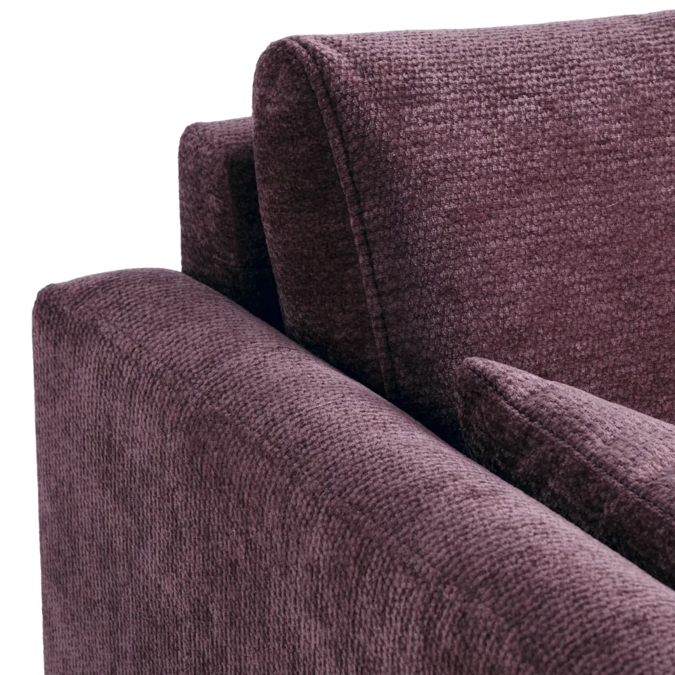 NOUS Living 2-zitsbank Adam burgundy, foto 4