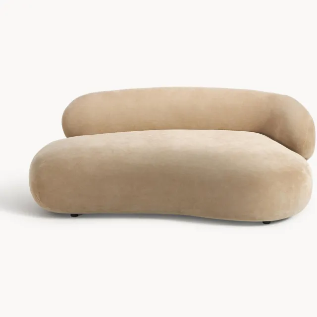 Westwing Collection Bank Alba (2-zits) Beige
