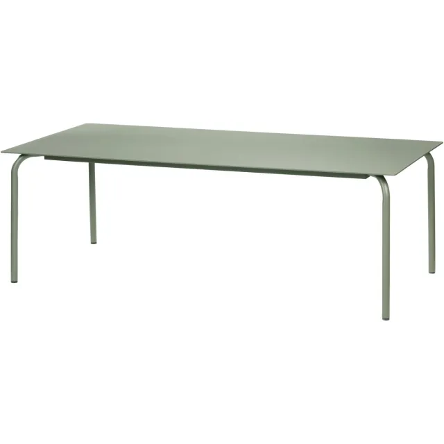 Serax Vincent Van Duysen August tafel 220x100cm H75cm eucalyptus groen