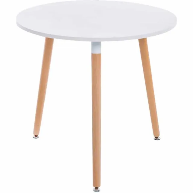 CLP Ansgar Eettafel - rond - wit