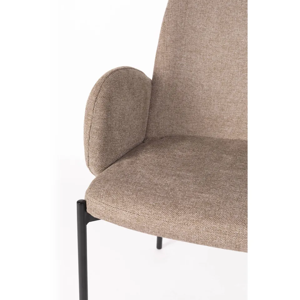 Housecraft Living Tjarda eetkamerstoel beige, foto 6