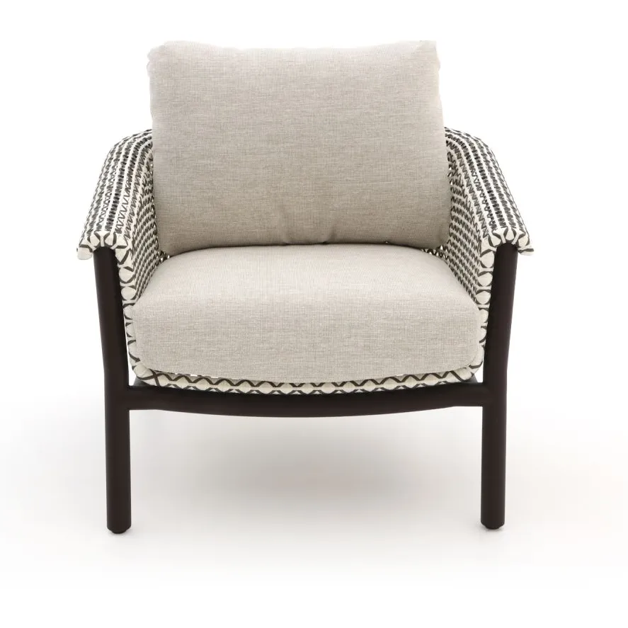 Zavelli Cuore low dining tuinstoel taupe, foto 3
