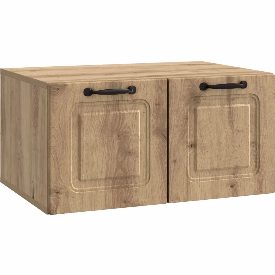 vidaXL Wandbeugel TV-kast 59,5 x 41 x 30 cm Artisanaal eiken, foto 3