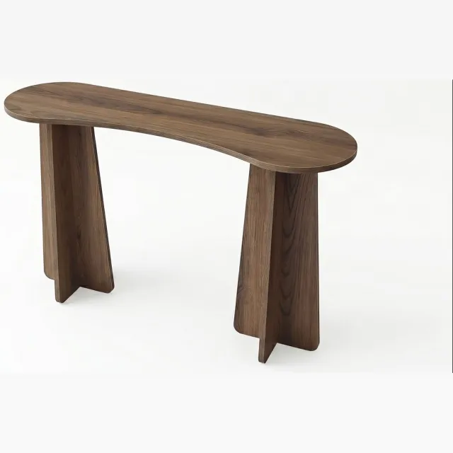 Skye Decor , Ladekast, Zen - Walnut, Gemelamineerde spaanplaat, Walnoot, 120 x 35 x 75 cm