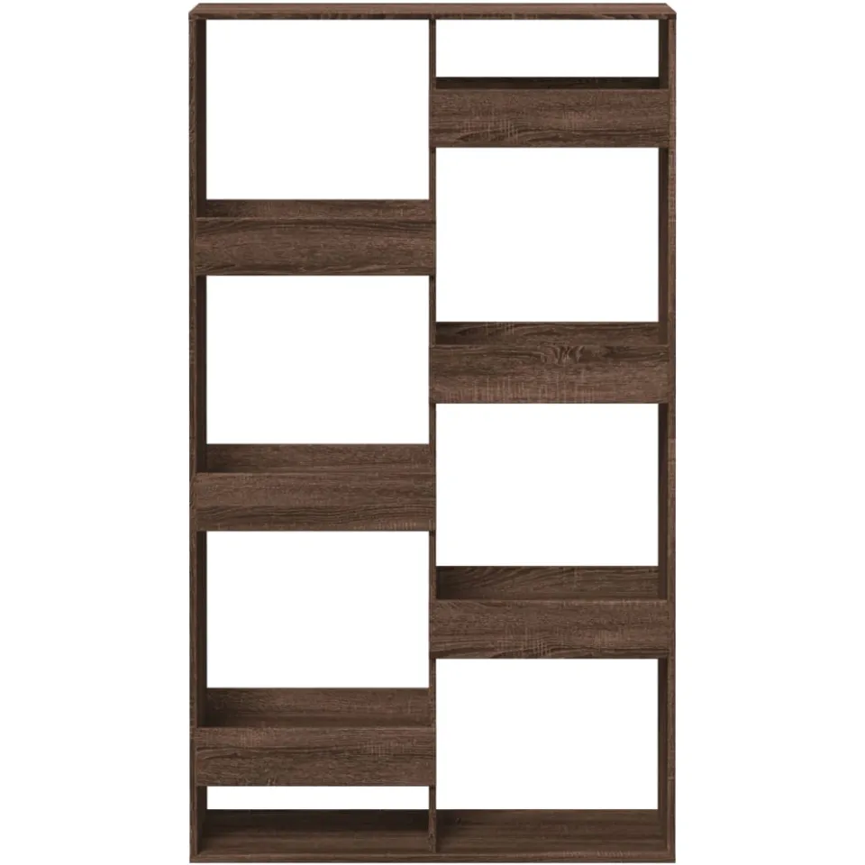 vidaXL Kamerscherm 100x33x175 cm bewerkt hout bruin eikenkleurig