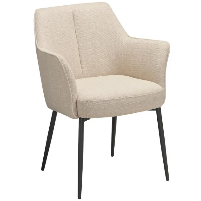 Kwantum Comerio eetkamerstoel beige Beige#Zand
