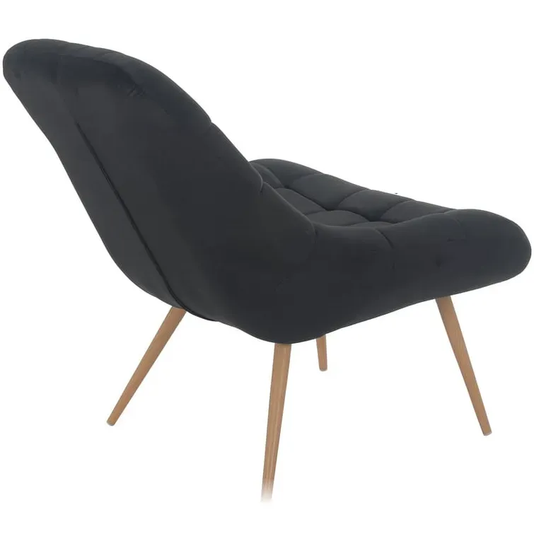Fauteuil Louis zwart, foto 4