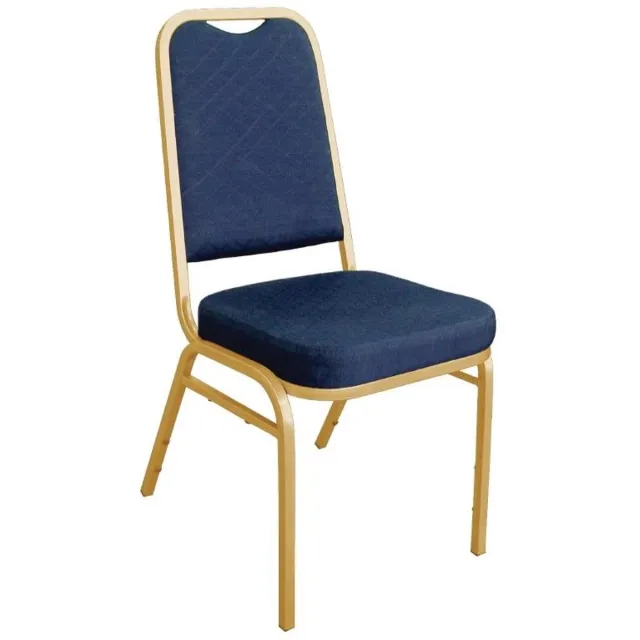 Bolero Banketstoel Blauw Stapelbaar ( Set van 4 )