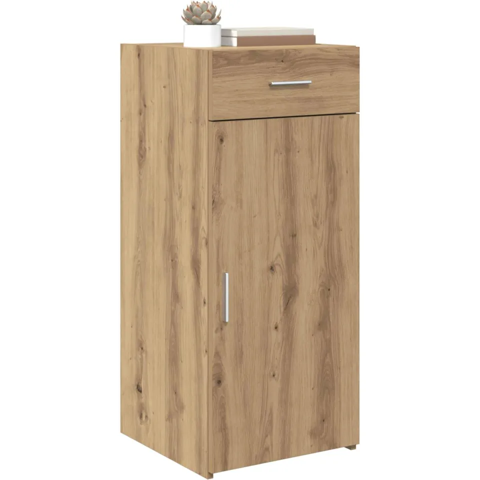 vidaXL Opbergkast Artisan Eik 40 x 42,5 x 93 cm Geconstrueerd hout bruin