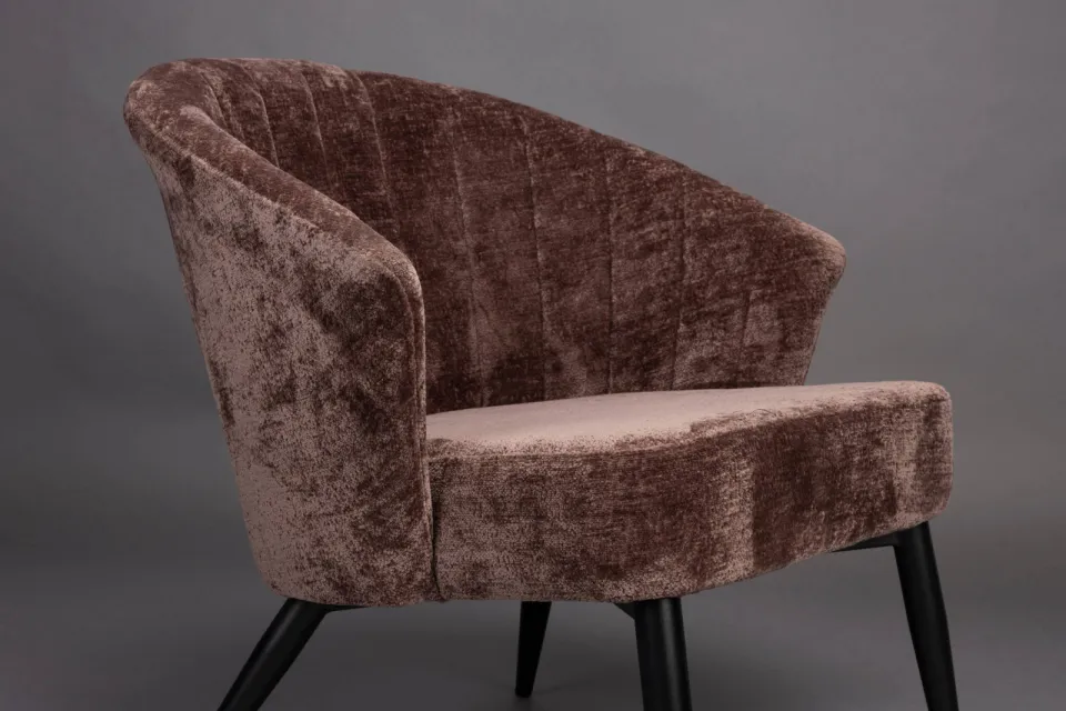 Dutchbone fauteuil Georgia paars, foto 5