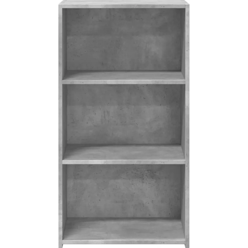 vidaXL Dressoir 50x41x93 cm bewerkt hout betongrijs