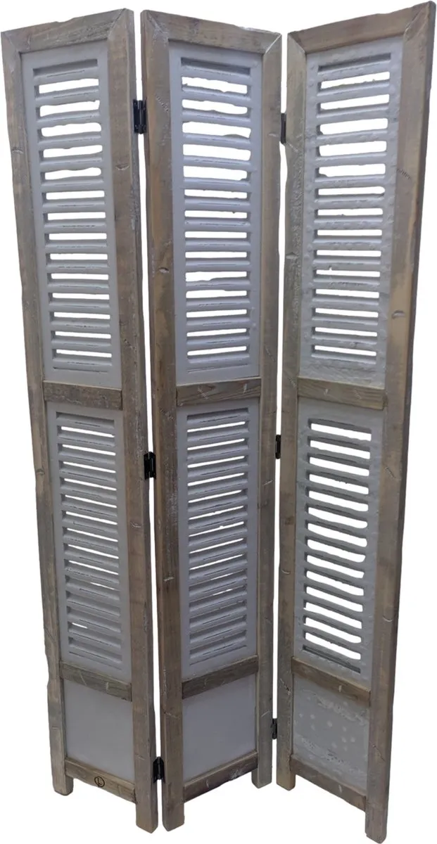 Inspiring Minds Shutter old Dutch 118 cm | GerichteKeuze licht grijs