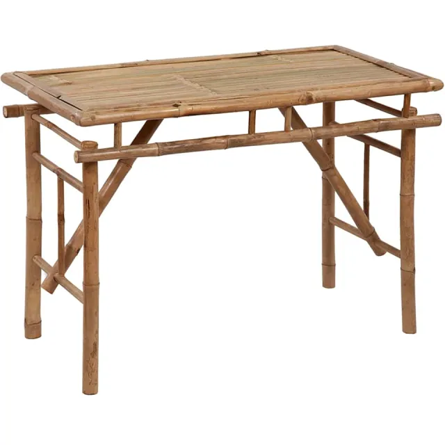 vidaXL Tuintafel inklapbaar 115x50x75 cm bamboe bruin, foto 2