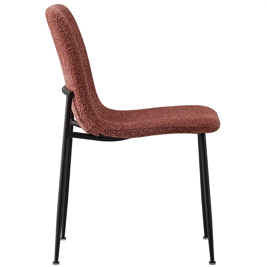 eetkamerstoel James bouclé roze, foto 3
