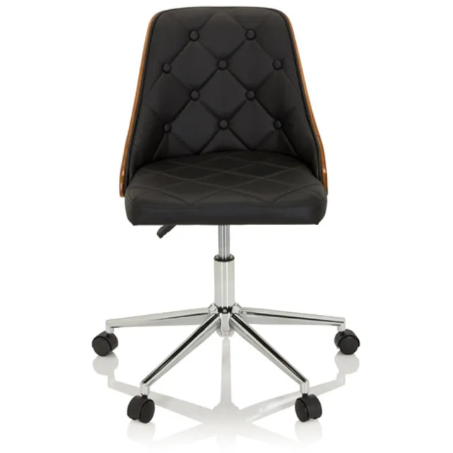 hjh office Bureaustoel / Directiestoel CENCA Kunstleder zwart hjh OFFICE