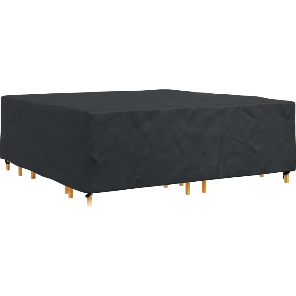 vidaXL Meubelhoes Effen Zwart 235 x 235 x 70 cm, foto 2