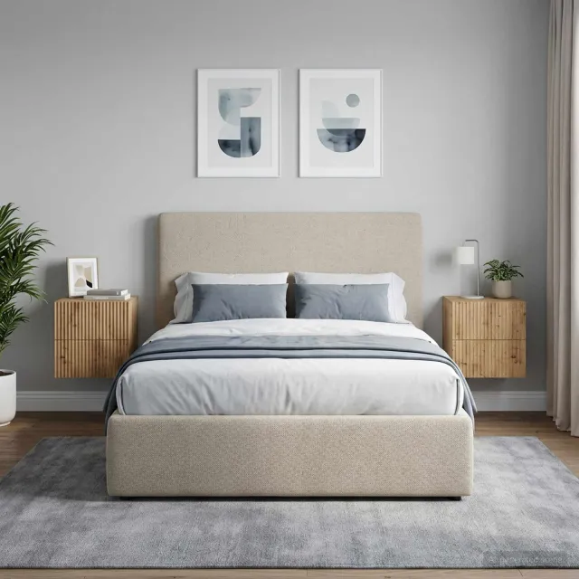 vidaXL Wandbeugel Bedkast 2 st Artisanaal eiken 33 x 34,5 x 40 cm, foto 2