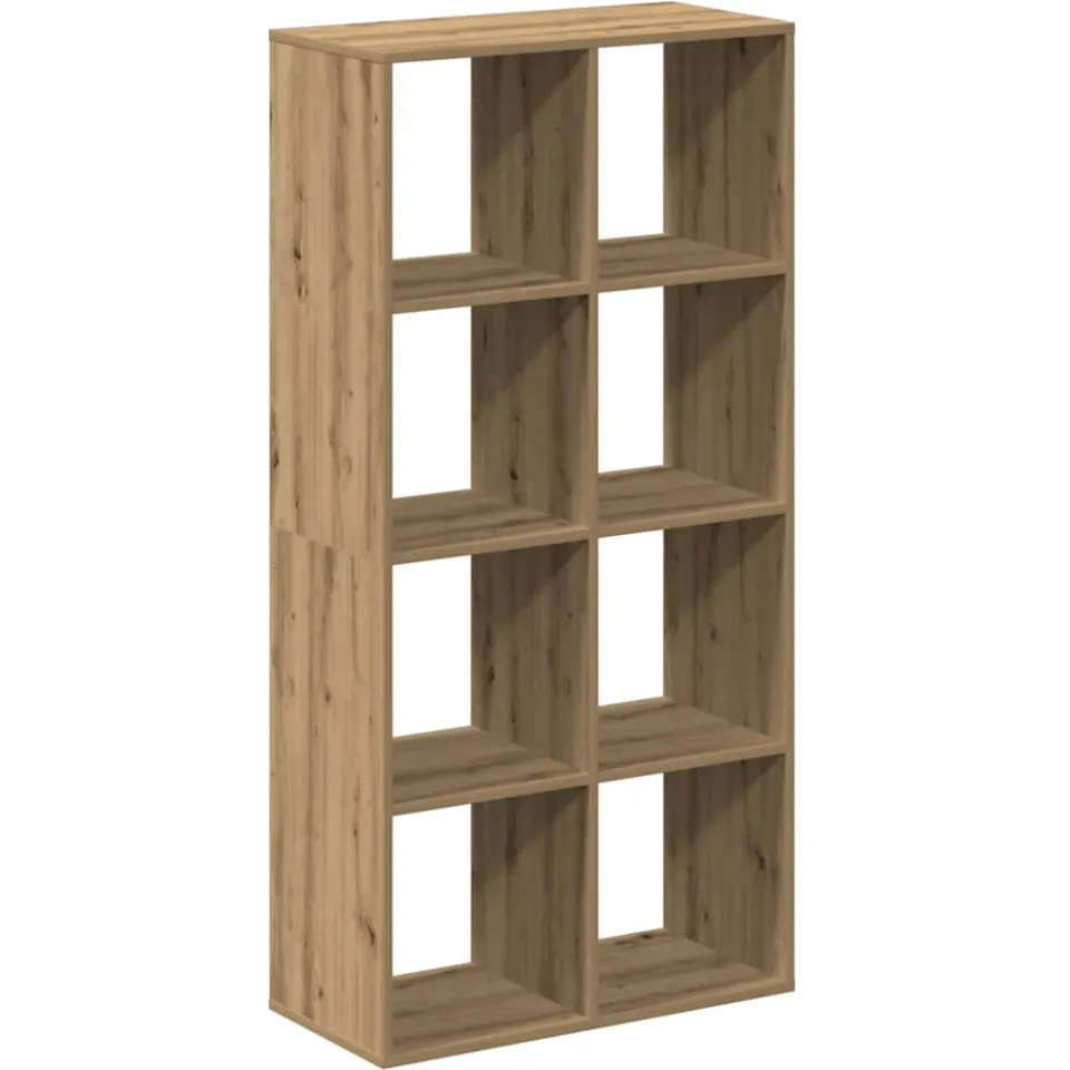 vidaXL Kamerscherm / boekenkast 69,5x29x137,5 cm hout artisanaal eiken, foto 3