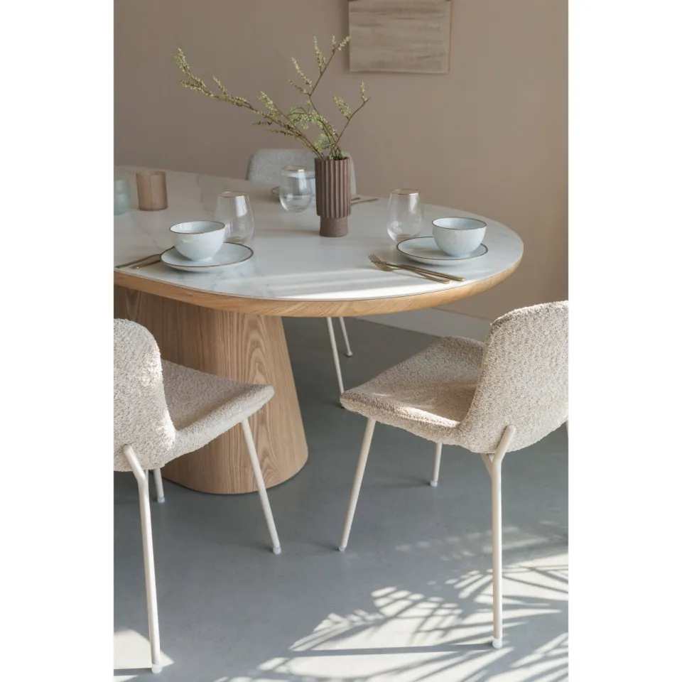 Housecraft Living eetkamertafel Almira bruin, foto 3