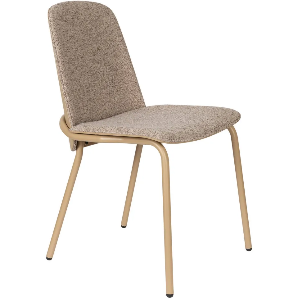 Zuiver Clip eetkamerstoel beige, foto 5