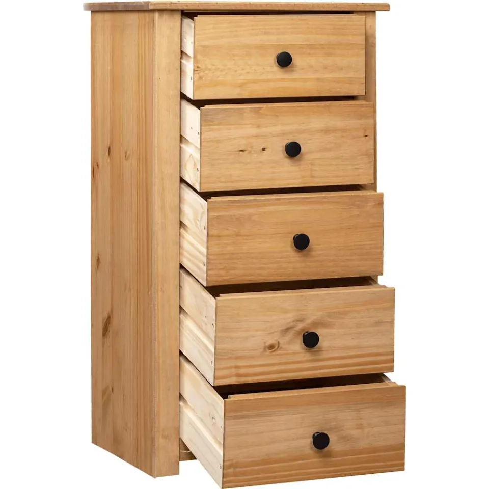 vidaXL Dressoir Panama Range 46x40x89 cm grenenhout bruin, foto 2