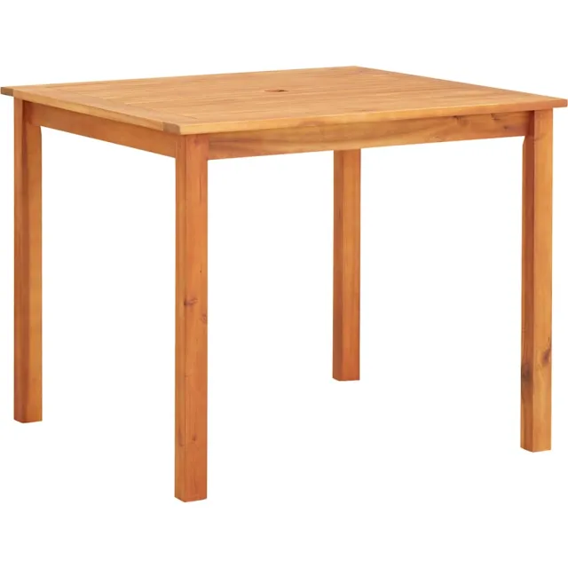vidaXL Tuintafel 88x88x74 cm massief acaciahout bruin