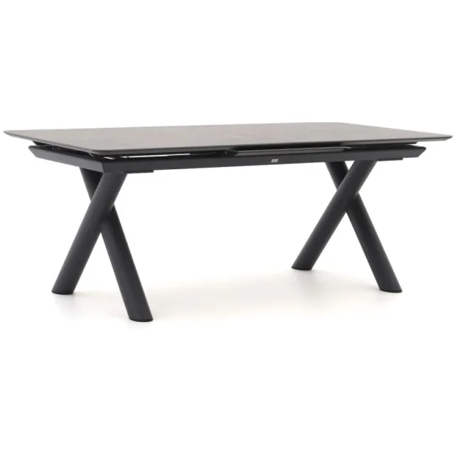 Bellagio tuinmeubelen Bellagio Citadella dining tuintafel uitschuifbaar 200/260x100x78cm Grijs