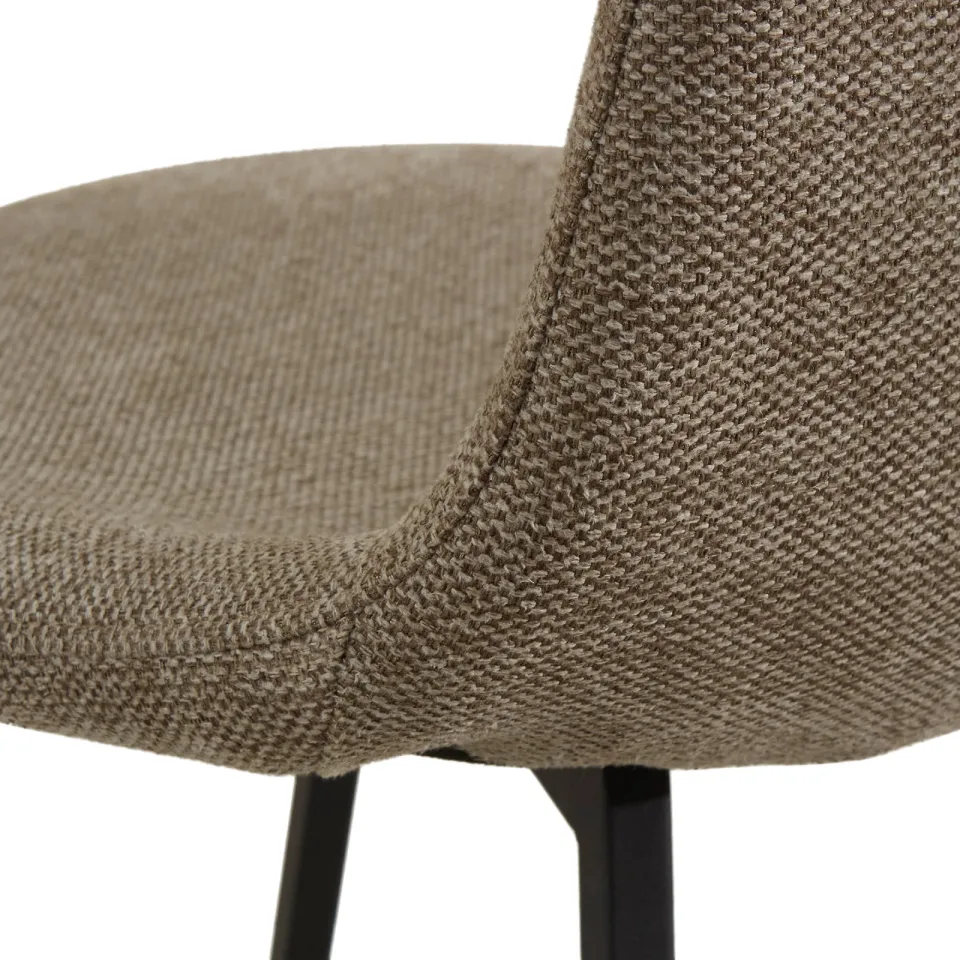 NOUS Living Evan eetkamerstoel taupe, foto 8