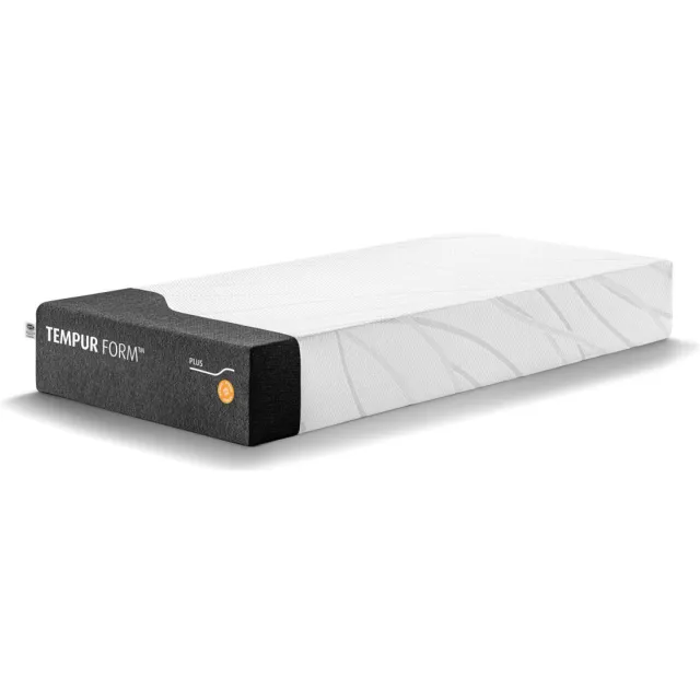 TEMPUR Form Plus Hybrid matras wit Wit / Stone grey
