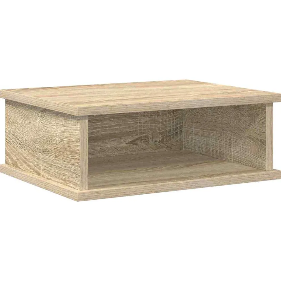 vidaXL Nachtkastje Sonoma Eiken 40 x 31 x 15 cm Bewerkt hout, foto 3