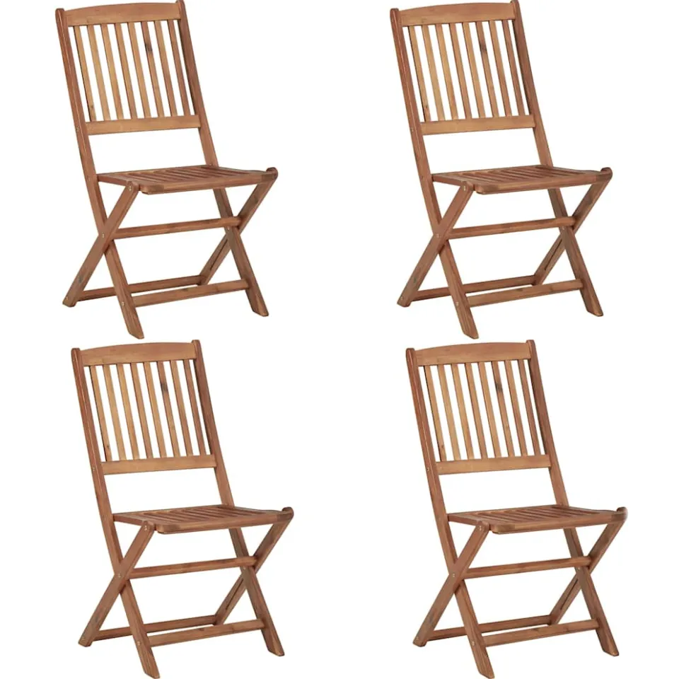vidaXL 5-delige Tuinset massief acaciahout bruin, foto 4