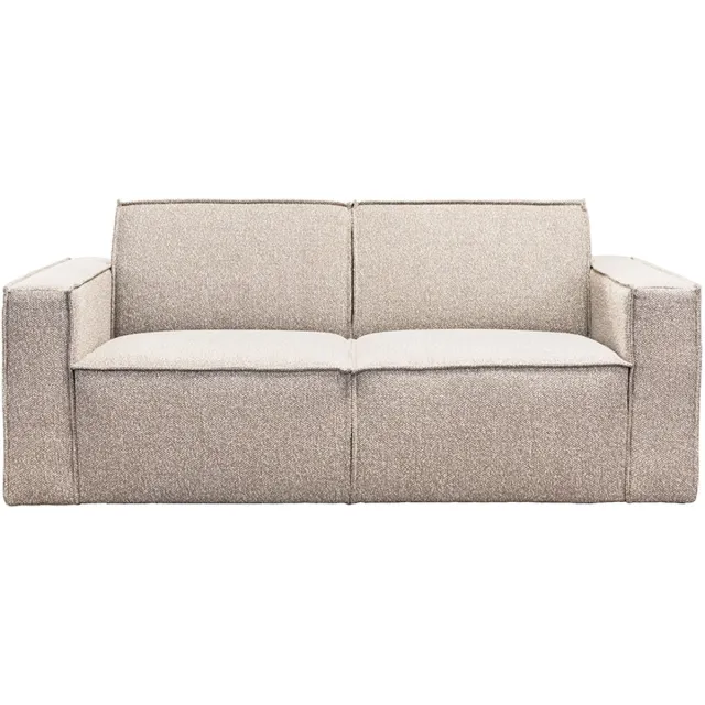 LABEL51 Kay Bank - Naturel - Royal Stof - 2,5-Zits
