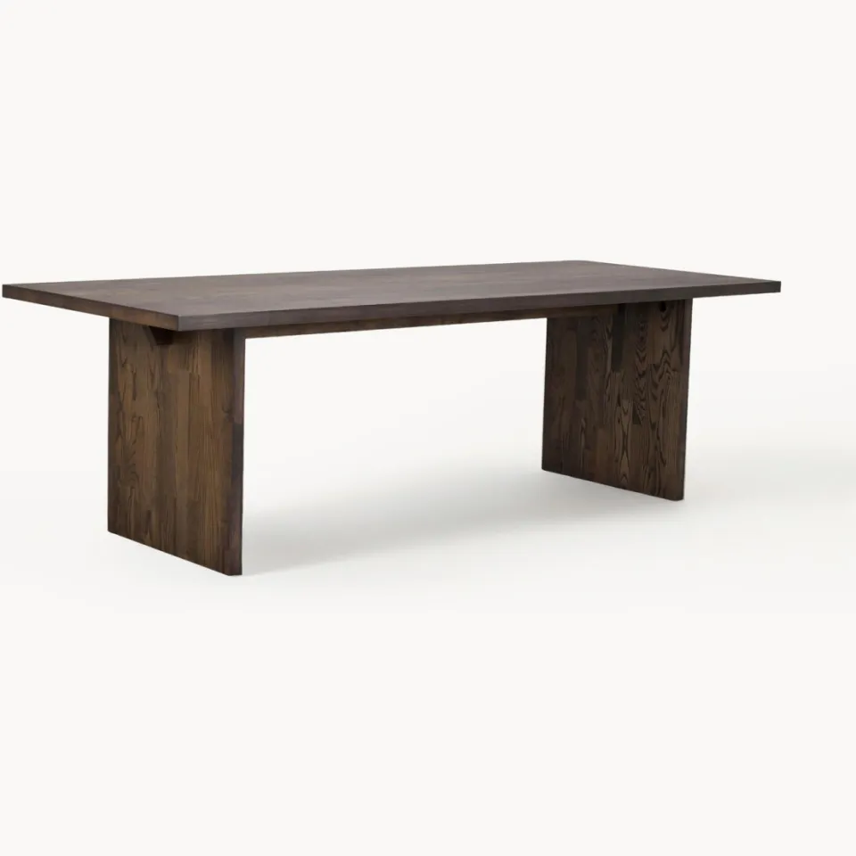 Rowico Home Emmett houten eettafel donker eiken - 240 x 95 cm, foto 3