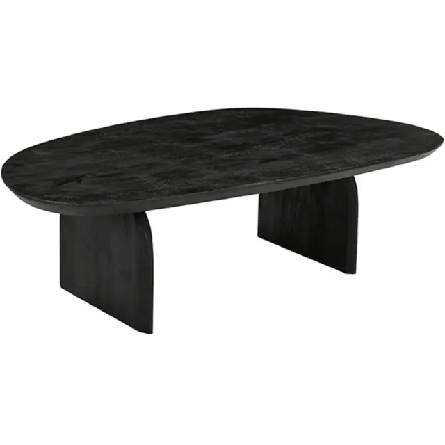 LABEL51 Cooper Salontafel - Zwart - Hout - 135 cm