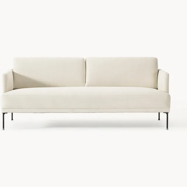 Westwing Collection Bank Fluente (3-zits) Wit