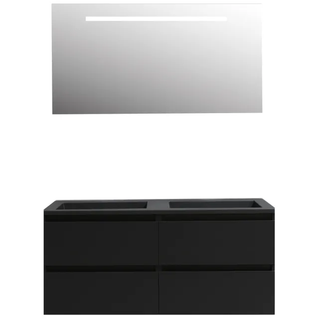 Boss & Wessing Pepper badmeubelset mat zwart