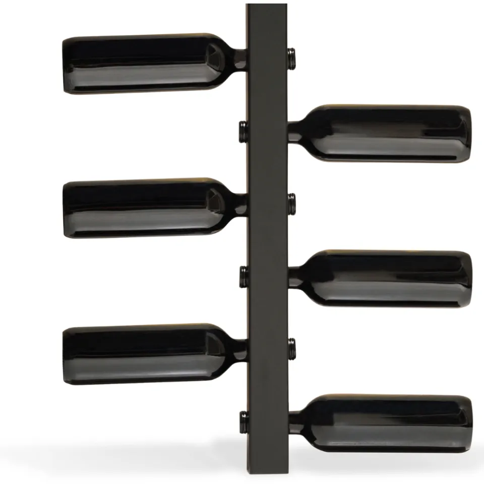 Steelful VINOVA Wijnrek - Zwart / 6 Flessen - 58 cm (Lengte)