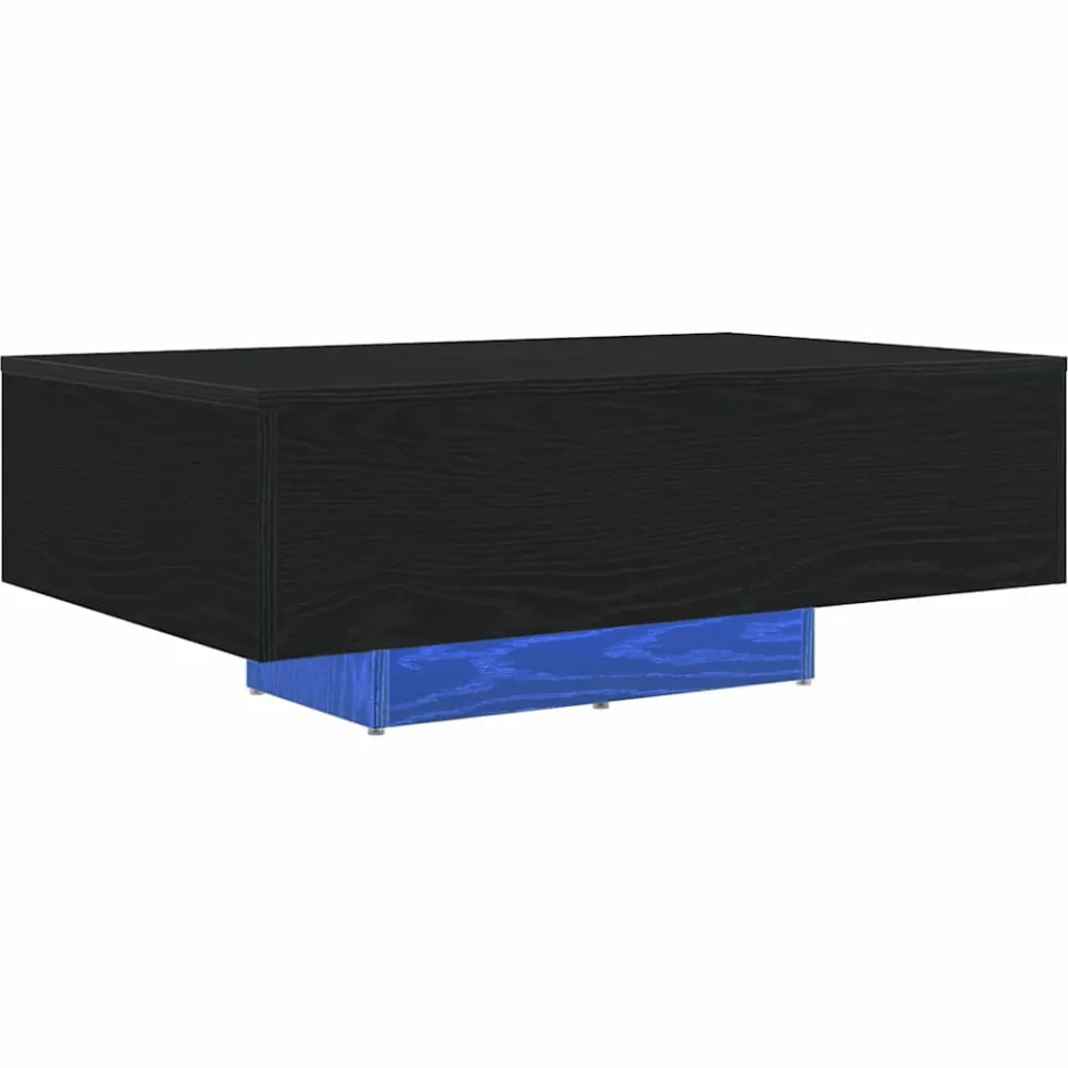 vidaXL Zwart eiken 85 x 55 x 31 cm Bewerkt hout, foto 4