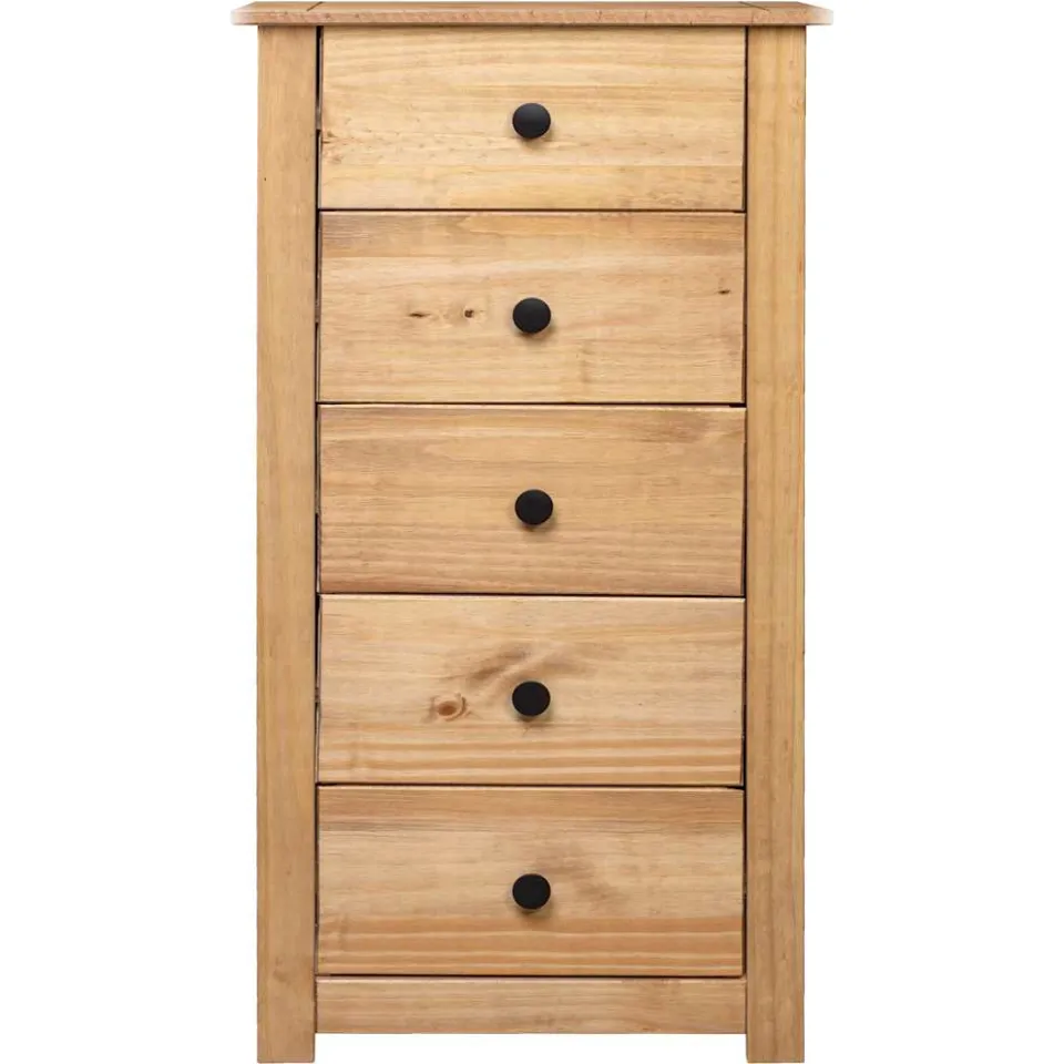 vidaXL Dressoir Panama Range 46x40x89 cm grenenhout bruin, foto 3