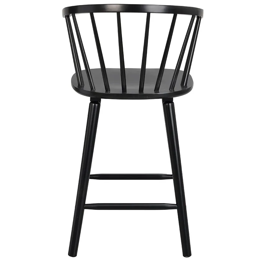 Rowico Home Carmen houten spijlen barkruk zwart - 65 cm, foto 5