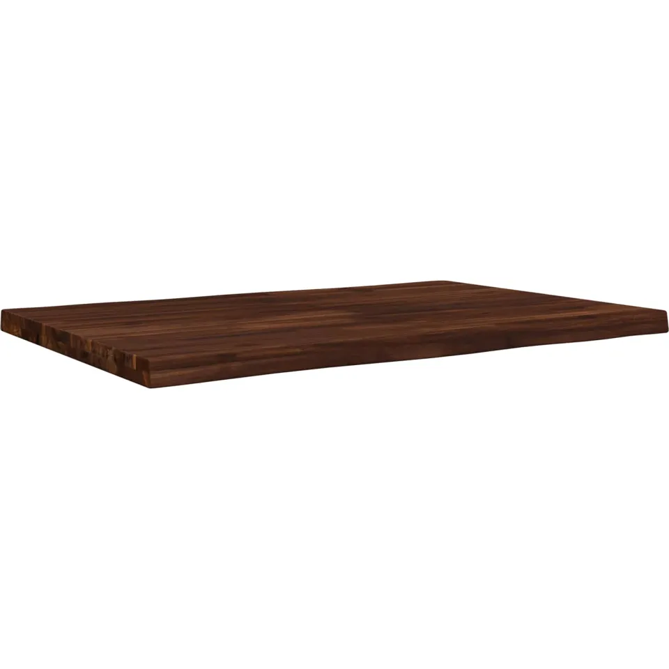 vidaXL Rechthoekig Tafelblad 70 x 60 x 3,2 cm Rechthoekig Bruin