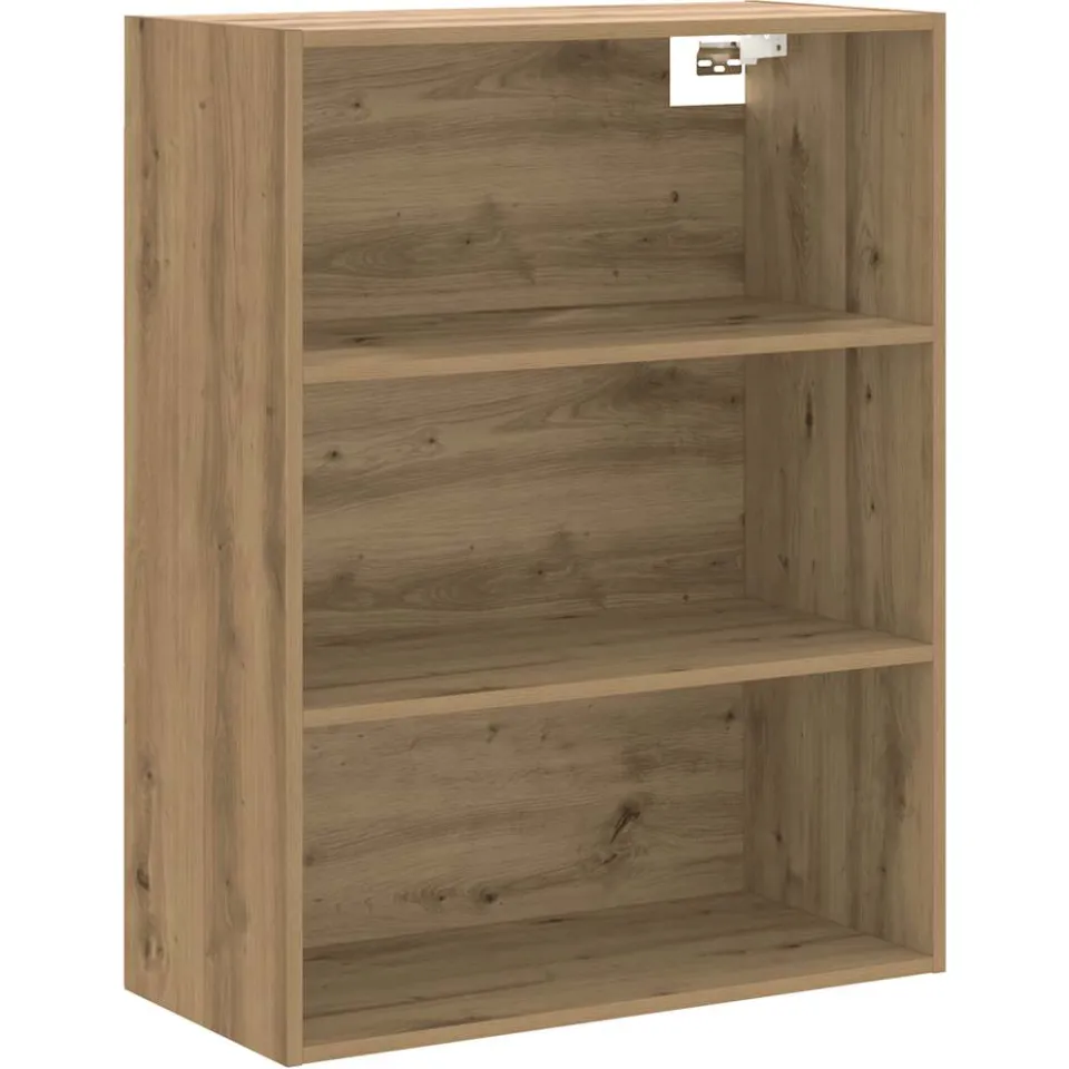 vidaXL Bovenkast 69,5x32,5x90 cm artisanaal eikenkleur Bruin