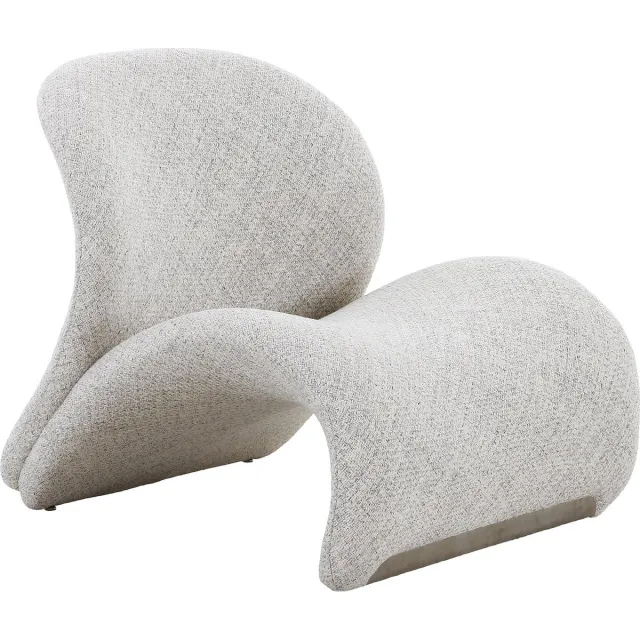 House Nordic Fauteuil Stof Zand - Zithoogte 53cm - 77x82x73cm - Sofia - House Nordic