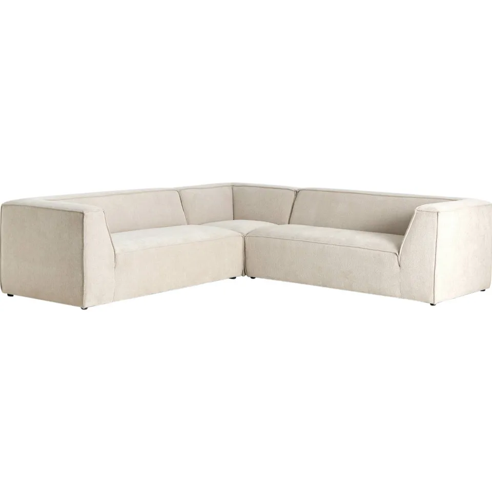 NOUS Living hoekbank Newton hoek links - beige