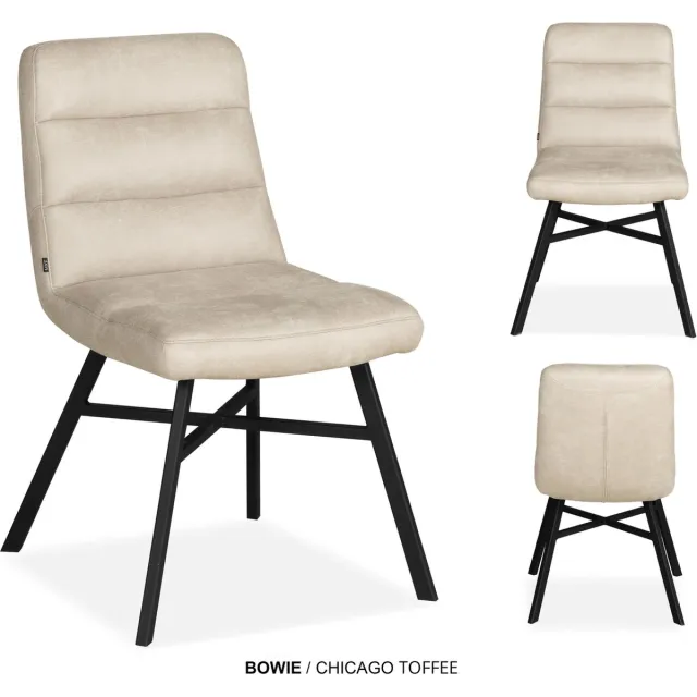 Maxfurn MX Sofa Eetkamer stoel Bowie | kleur: Toffee