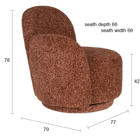 Dutchbone fauteuil Rose, foto 6