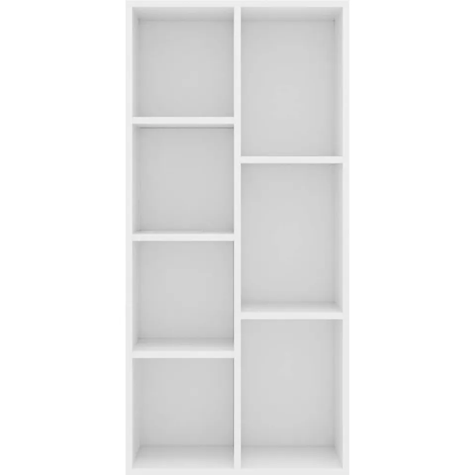 vidaXL Boekenkast 50x25x106 cm bewerkt hout wit