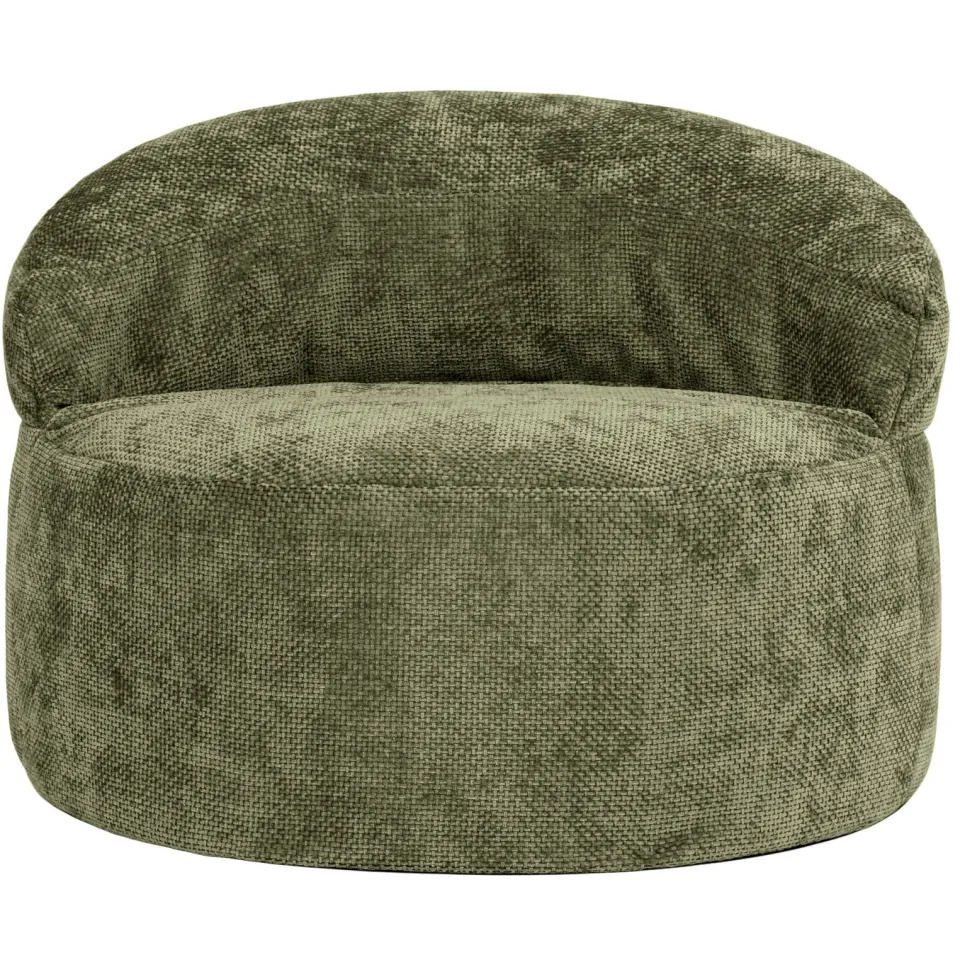 iCON icon - Orb Zitzak Fauteuil - Chenille - Bordeaux Olijfgroen